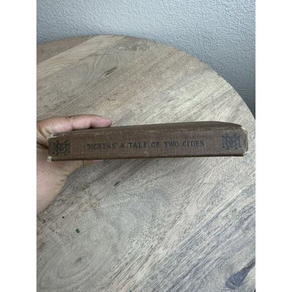 Dickens A Tale Of Two‎ Cities Vintage 1916 Edition Hardcover Macmillan Co. - Picture 6 of 7